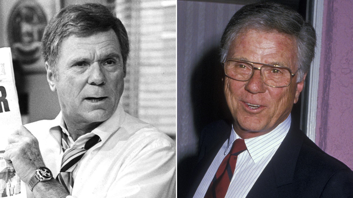 Jackie Cooper then and now split