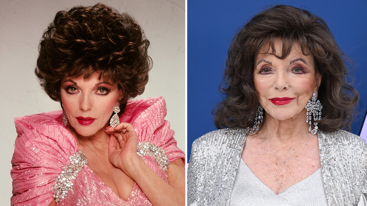 joan collins split photo