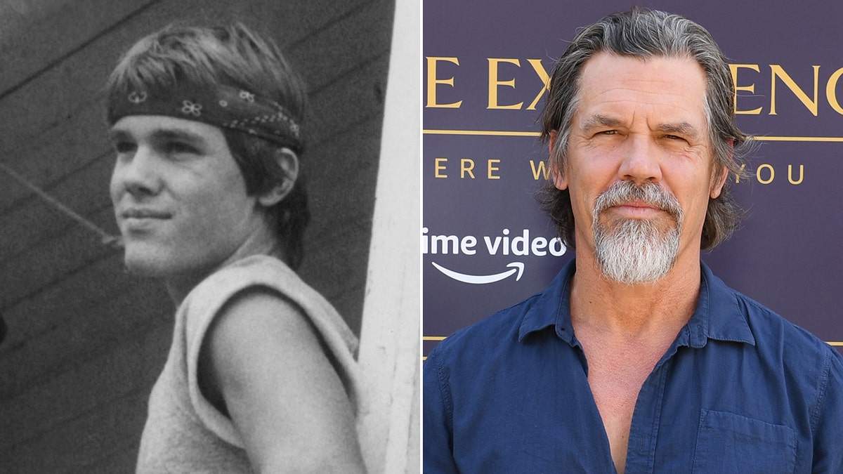 Josh Brolin then and now split