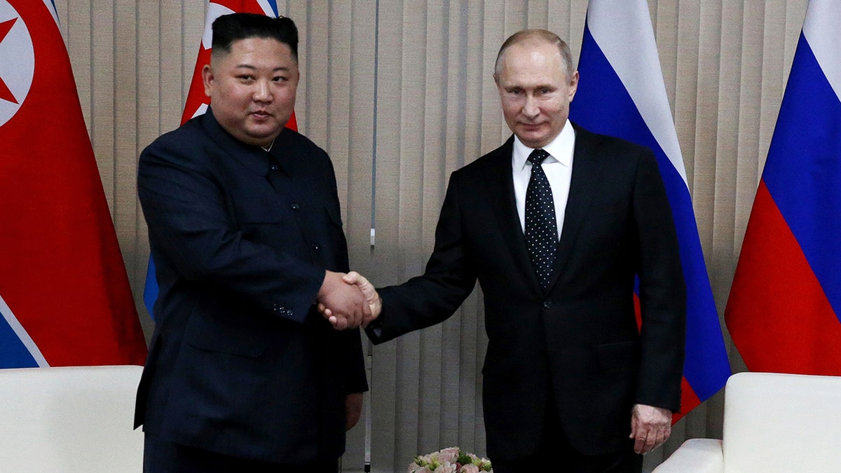 Vladimir Putin receives North Korean Leader Kim Jong-un in Vladivostok