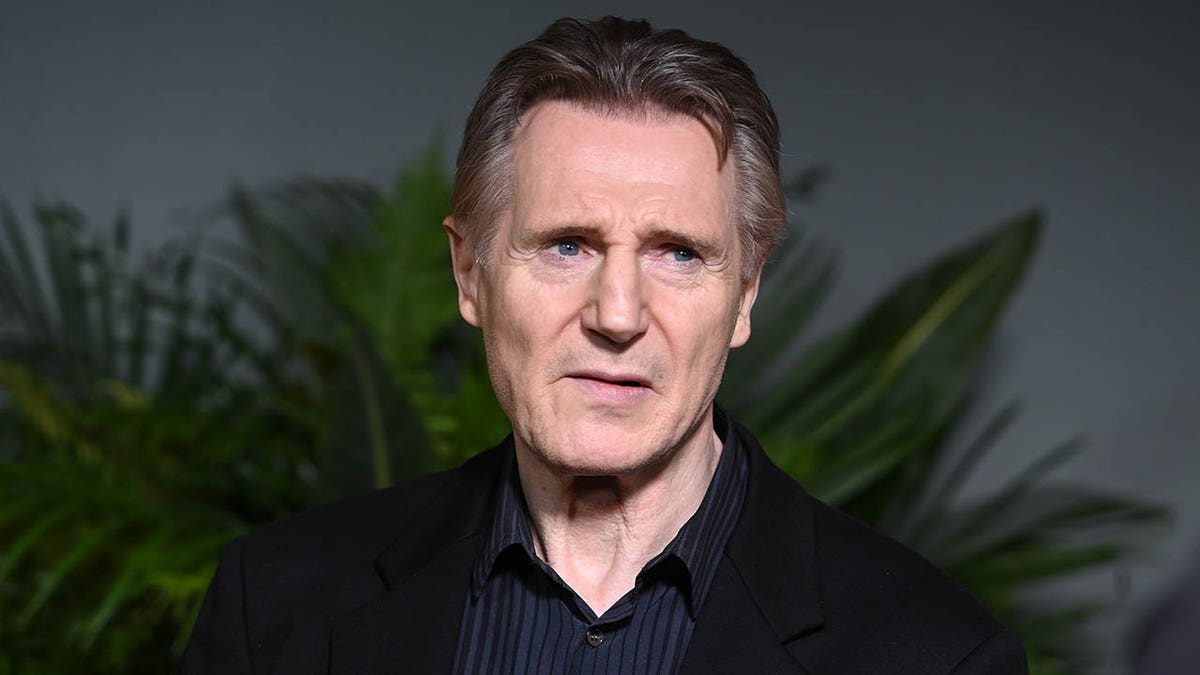 liam neeson closeup