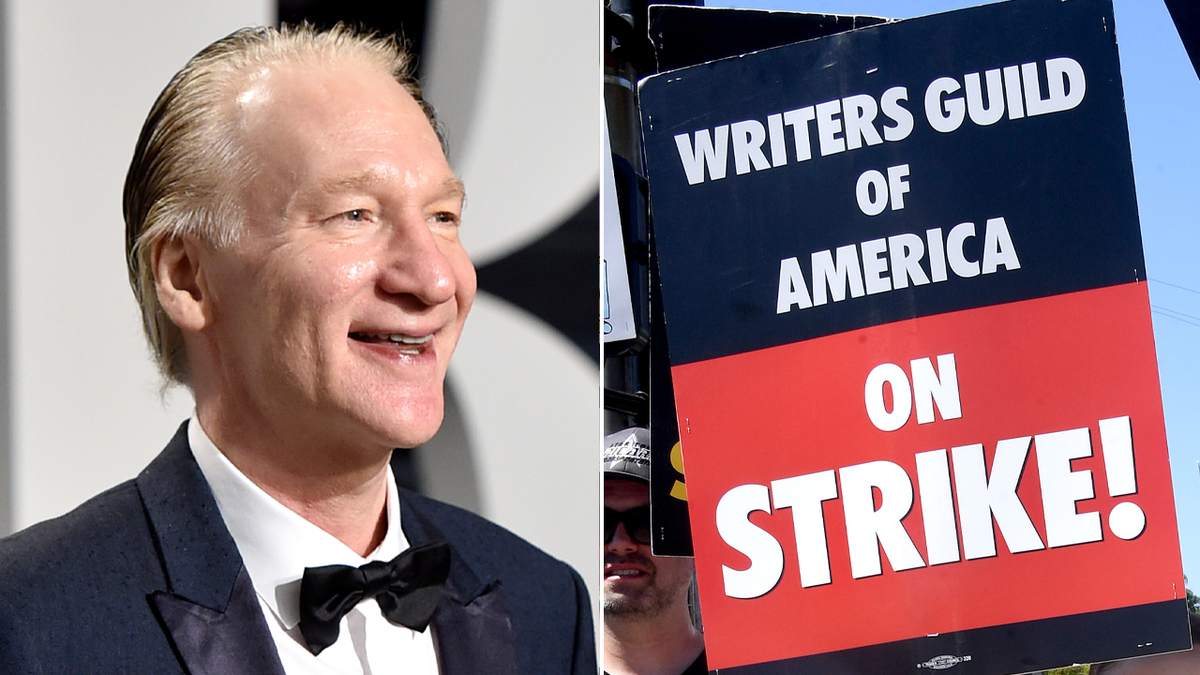 Bill Maher ja streigi meeleavaldajad