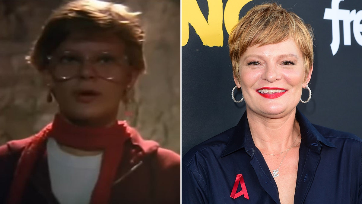 Martha Plimpton then and now split