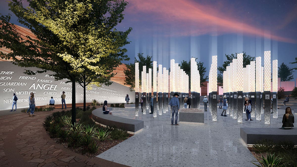 memorial design rendering