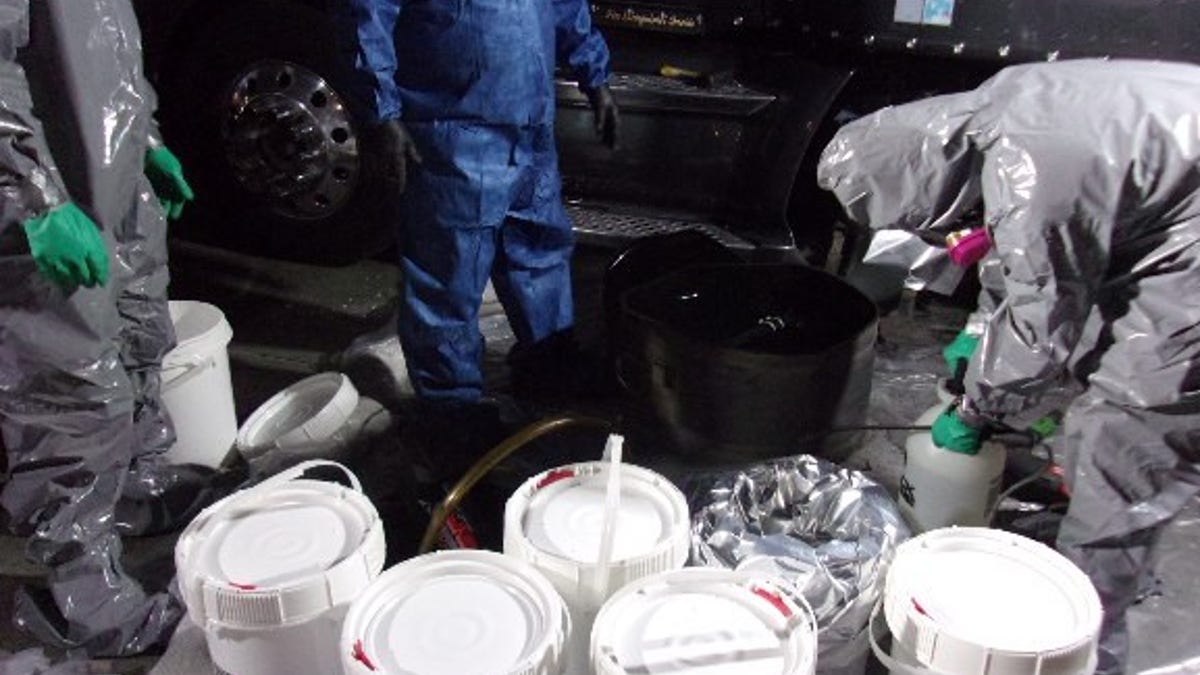 Liquid meth seized