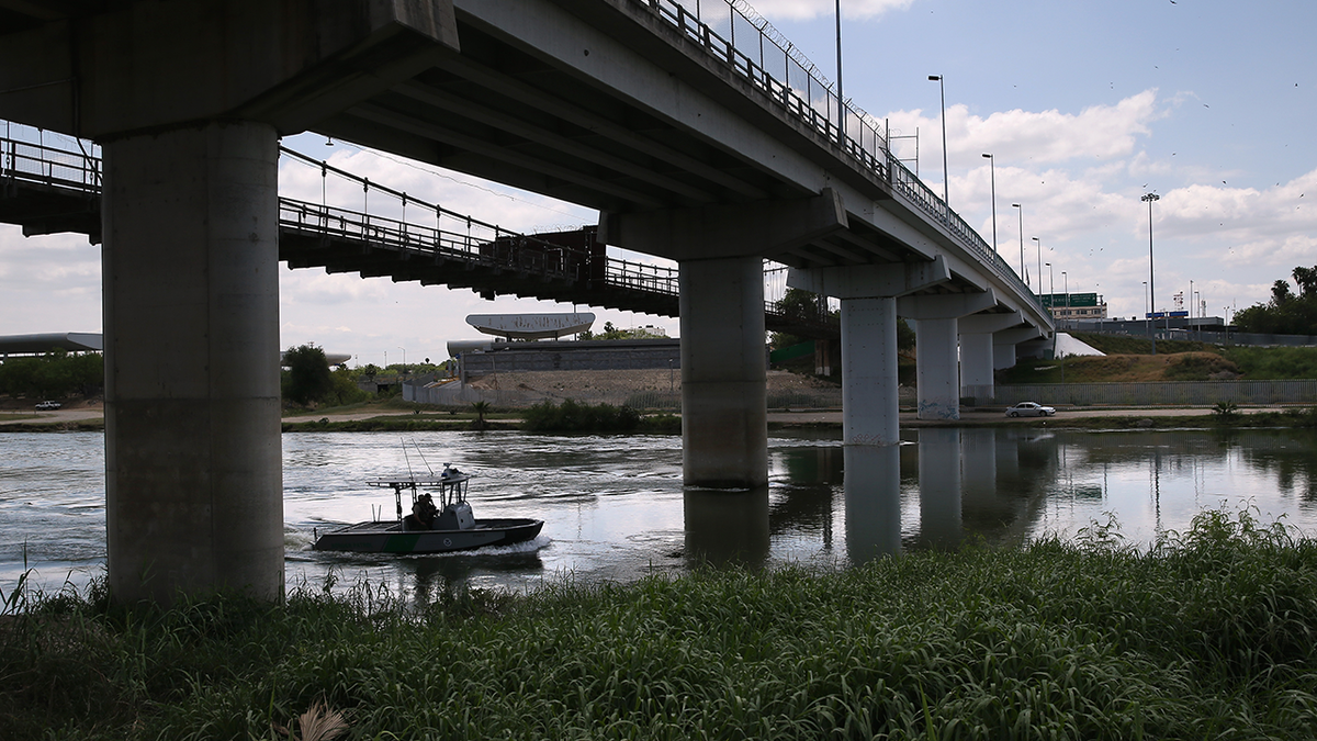 Bridge at Texas-Mexico border