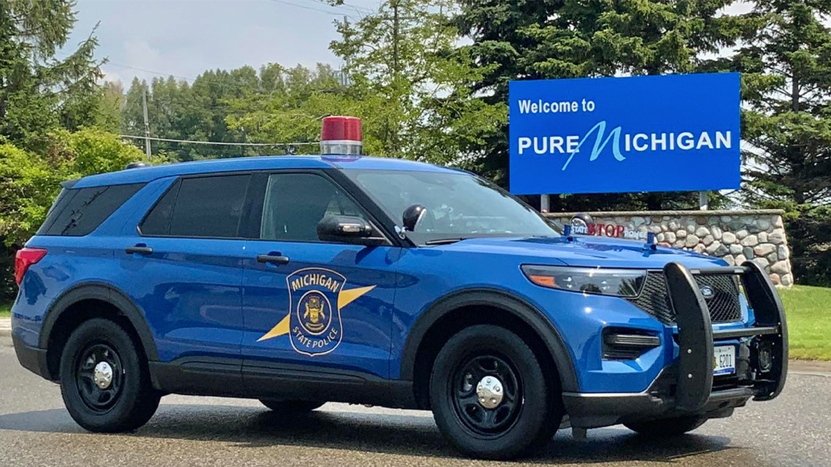 Michigan State Police SUV