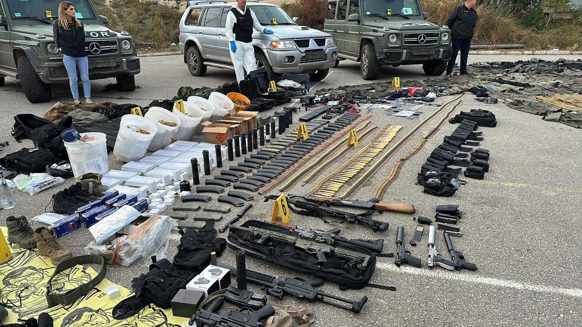 heavy weaponry seized