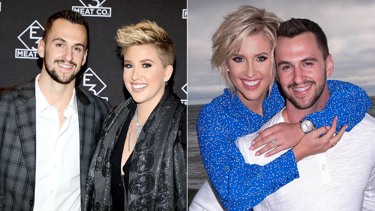 savannah chrisley with late ex-fiance nic kerdiles