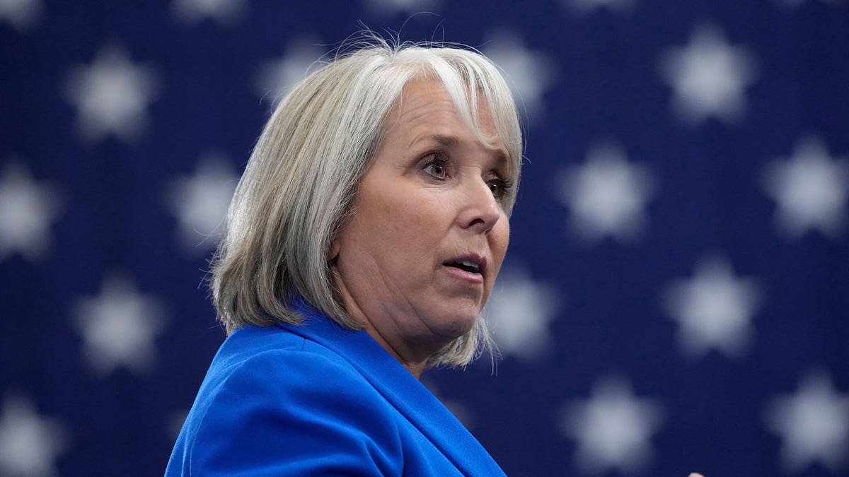 New Mexico Gov. Michelle Lujan Grisham speaks