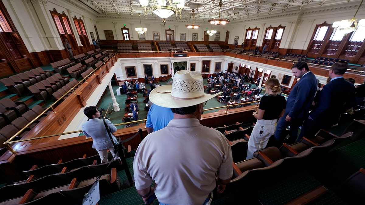 Members of the public arrive at Texas AG Ken Paxton impeachment trial