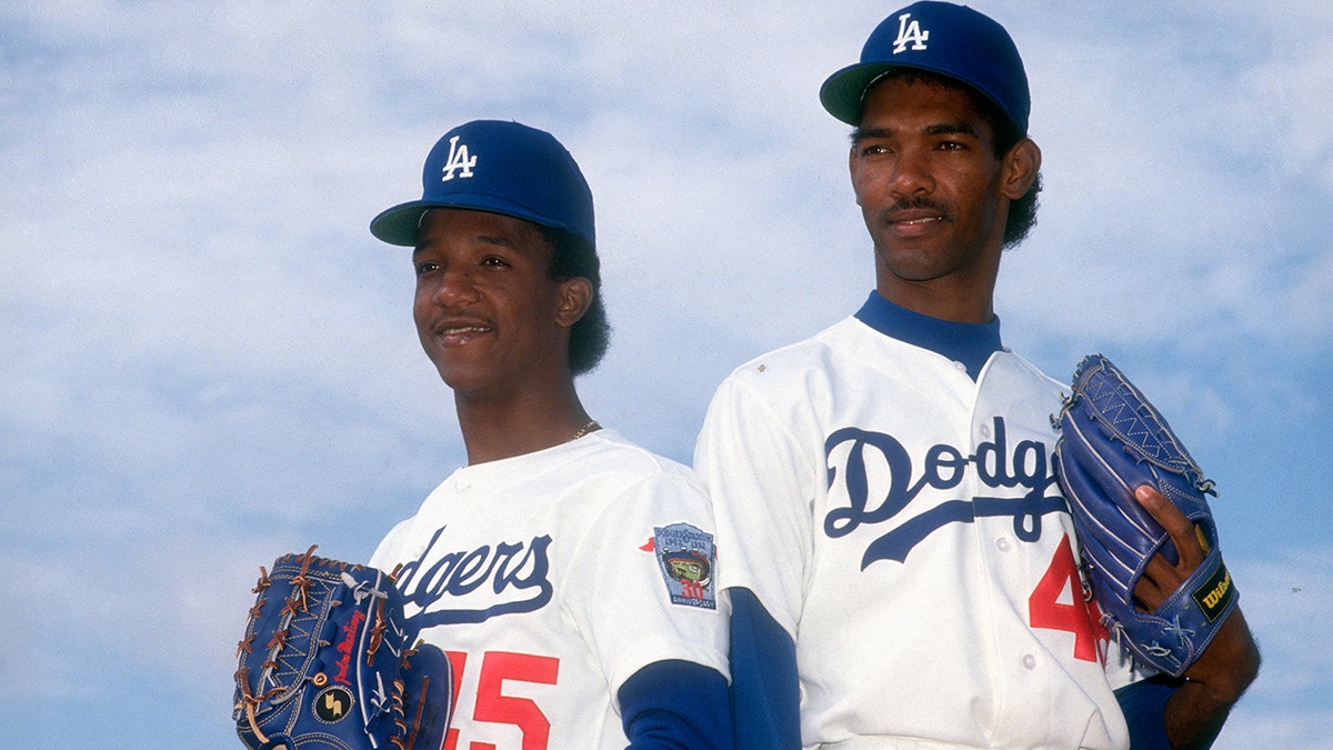 Pedro Martinez and brother Ramon Martinez