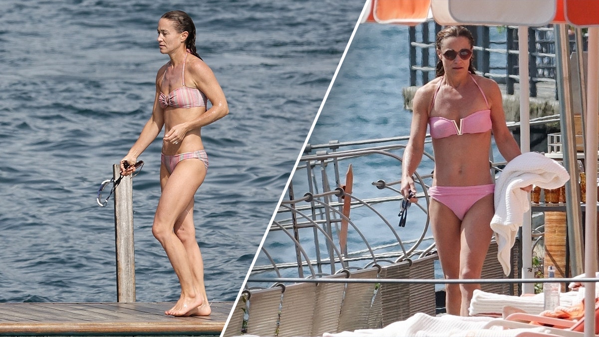 Kate Middleton s sister Pippa vacations in Lake Como after