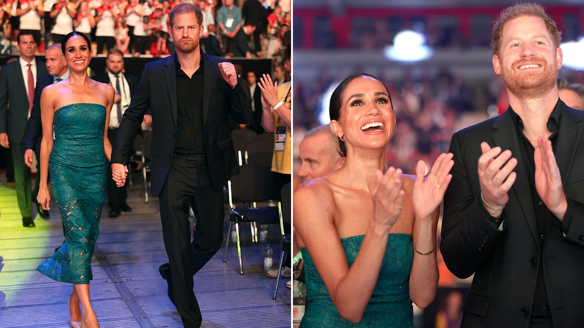 Harry and Meghan at the invictus games