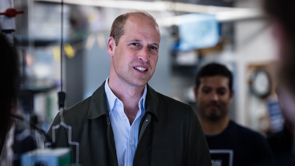 Prince William lsitens to speakers at nonprofit in New York