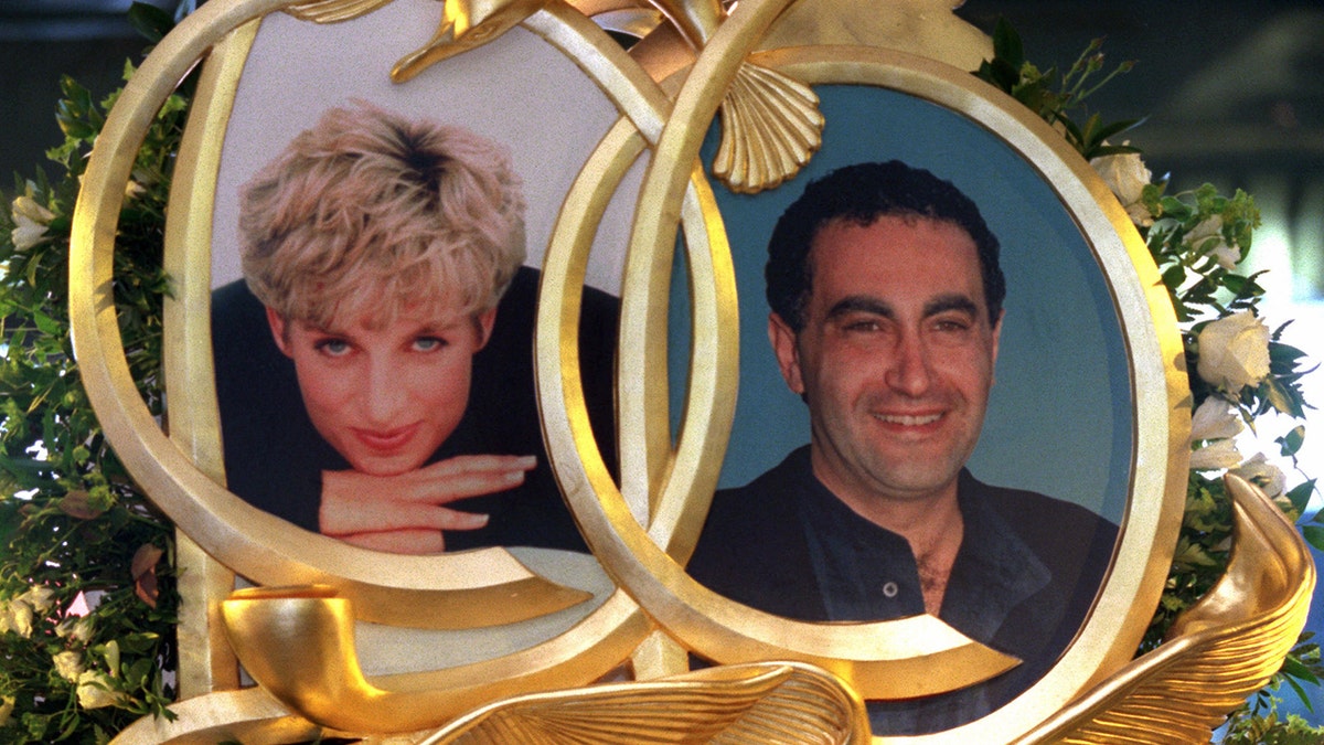 A memorial for Princess Diana and Dodi Al-Fayed