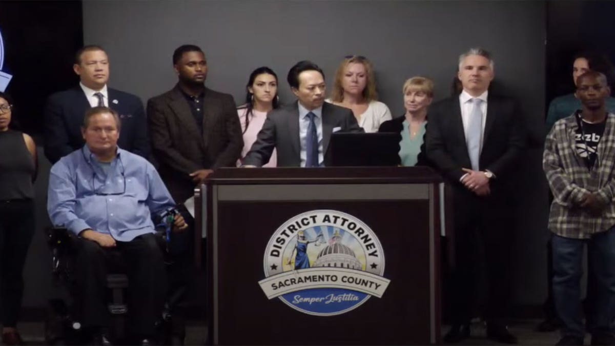 Sacramento County District Attorney Thien Ho announces lawsuit