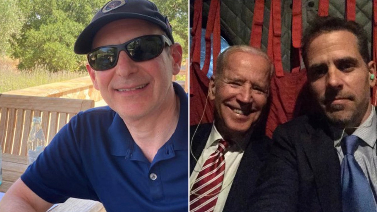 Schwerin, Joe and Hunter Biden split image