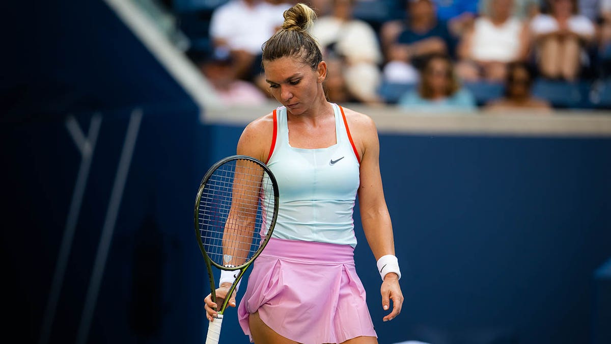 Simona Halep at the 2022 US Open