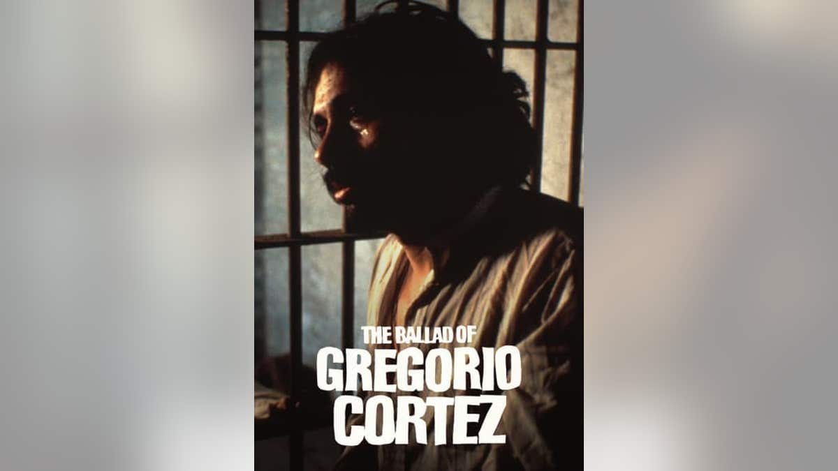 Movie poster reading "The Ballad of Gregorio Cortez"