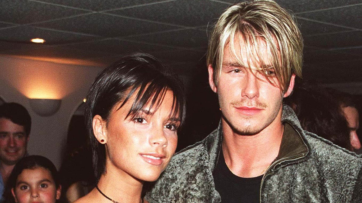 Victoria and David Beckham in 1999