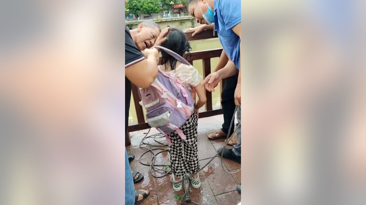 Hero rescues girl
