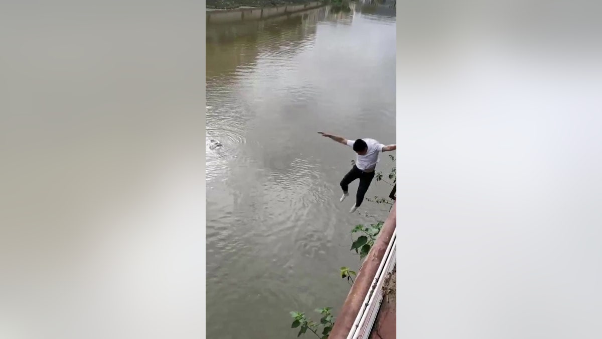 Heroic river rescue