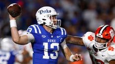 Duke professor denies Riley Leonard's homework extension request after upset win over Clemson: 'No way man'