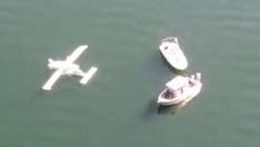 Washington state floatplane crash on lake leaves 1 dead, another person severely injured