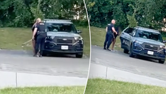 Woman whose racy patrol car tryst with cop went viral says it wasn't just a 'one-night stand'