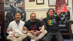 Protesters storm Kevin McCarthy's office over HIV bill, get dragged out by cops