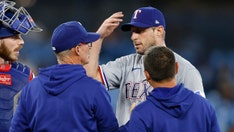 Max Scherzer, Rangers' big trade deadline acquisition, likely out for season with injury