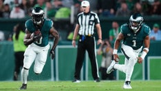 Eagles run all over Vikings, Jalen Hurts racks up three total touchdowns in victory
