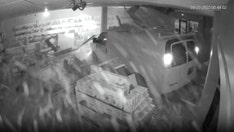 Van crashes into Michigan Lego resale shop; driver on the loose