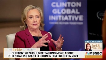 Hillary Clinton warns of potential Russian election interference in 2024: 'He'll do it again'