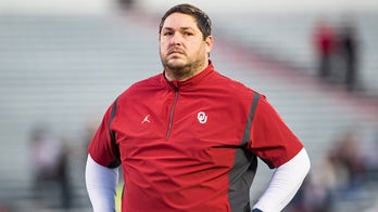 Oklahoma's Jeff Lebby apologizes for having disgraced Baylor coach Art Briles, his father-in-law, on field