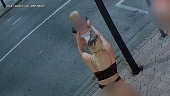 Florida women outside Coyote Ugly bar seen tossing baby around 'like a toy' moments before fight breaks out