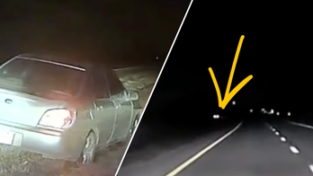 Alleged drunk driver accidentally reports himself to 911 in bizarre highway incident: 'dumb f---'