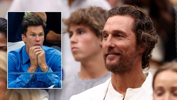 Tom Brady, Matthew McConaughey serve love as stars hit US Open tennis finals