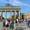 German climate protestors spray paint Brandenburg Gate columns