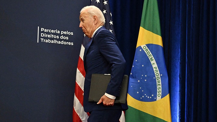 Presidential team struggles to keep 80-year-old Joe ‘Cluster Bomb’ Biden on his feet 😩