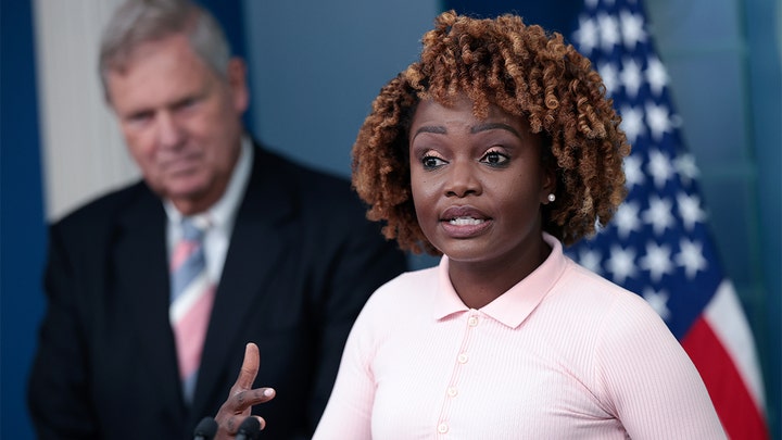 Reporters pile on frustrated KJP over Biden's plan to join picket line
