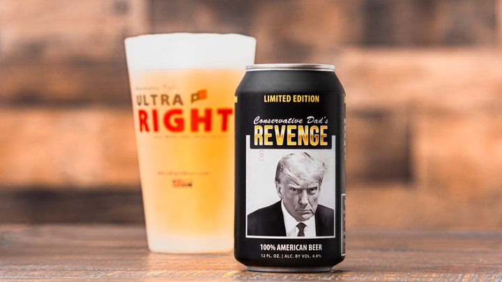 'Woke-free' beer company rakes in $500k in 12 hours Ultra-Right-Trump-beer