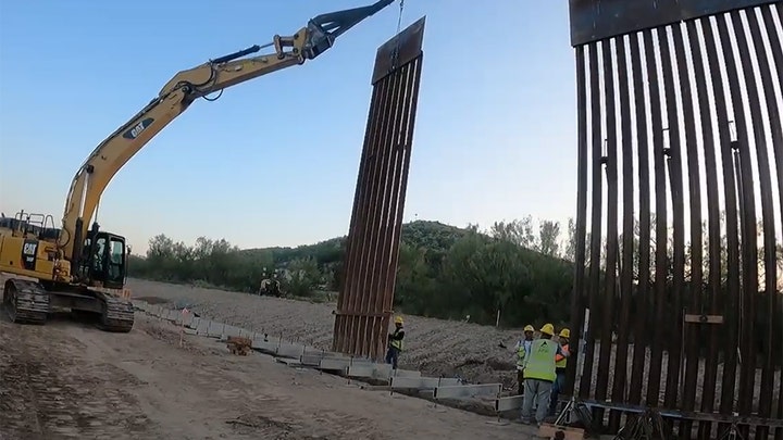 Red state reveals plan to purchase auctioned border wall materials to store for Trump - Fox News
