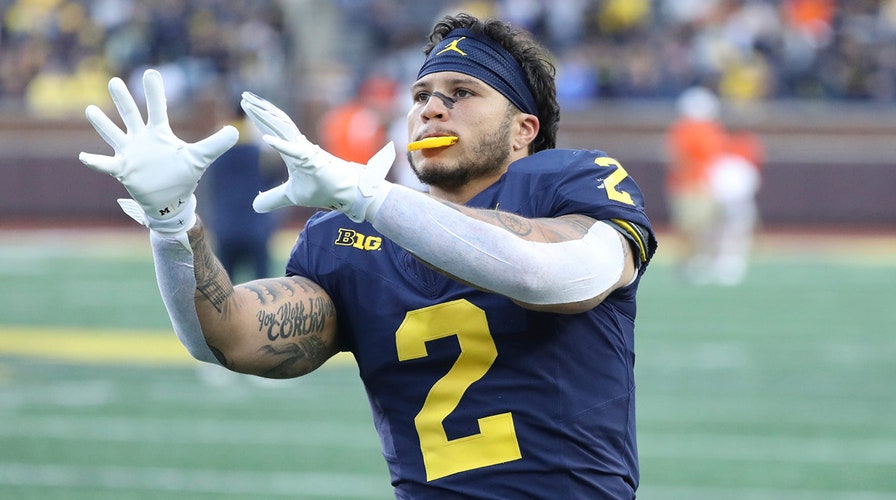 Michigan s Blake Corum talks Jim Harbaugh s return to sidelines