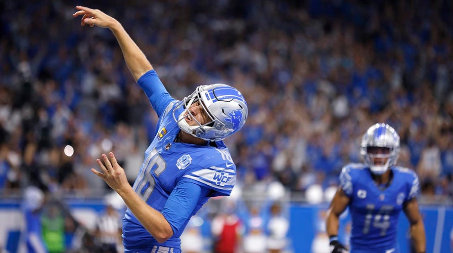 Jared Goff roars as Lions take care of Falcons at home