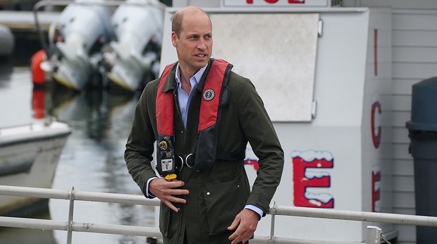 Prince William and Kate Middleton arrive at the Earthshot event in Boston