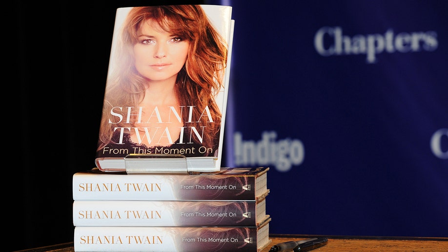 Shania Twain's book, "From This Moment On"