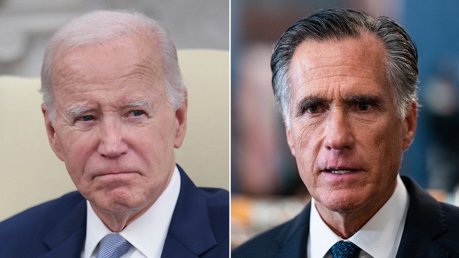 Romney uses Biden’s own words against him, calls for president to join him in retirement: ‘Time to transition’