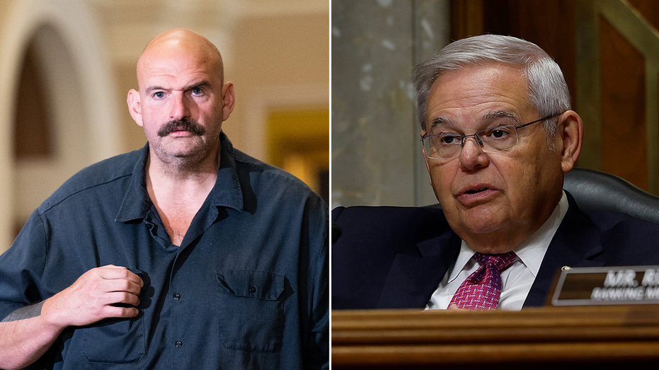 Fetterman suggests Biden admin stop meeting with ‘sleazeball’ Menendez, wishes Dems would ‘chuck him’